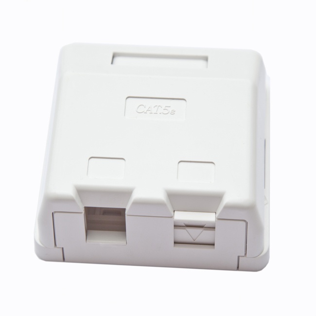 Cat6 Keystone Double Port Box