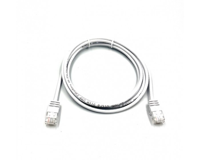 Cat6A UTP Slimline White Lead 2mtr